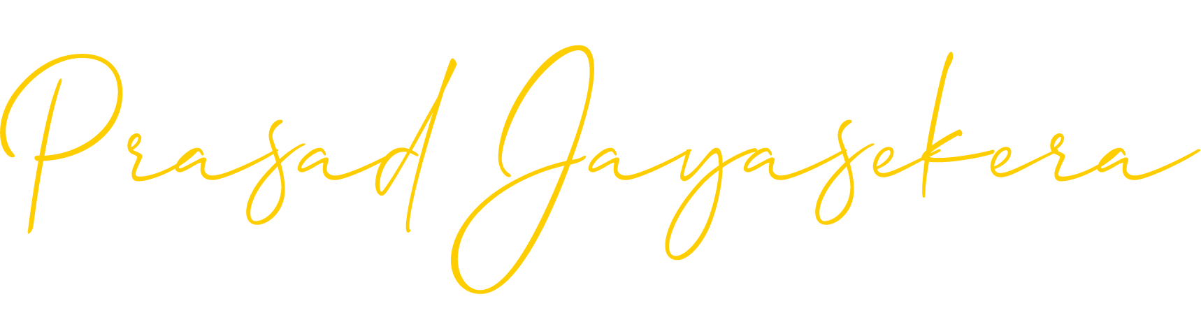 Prasad Jayasekera signature